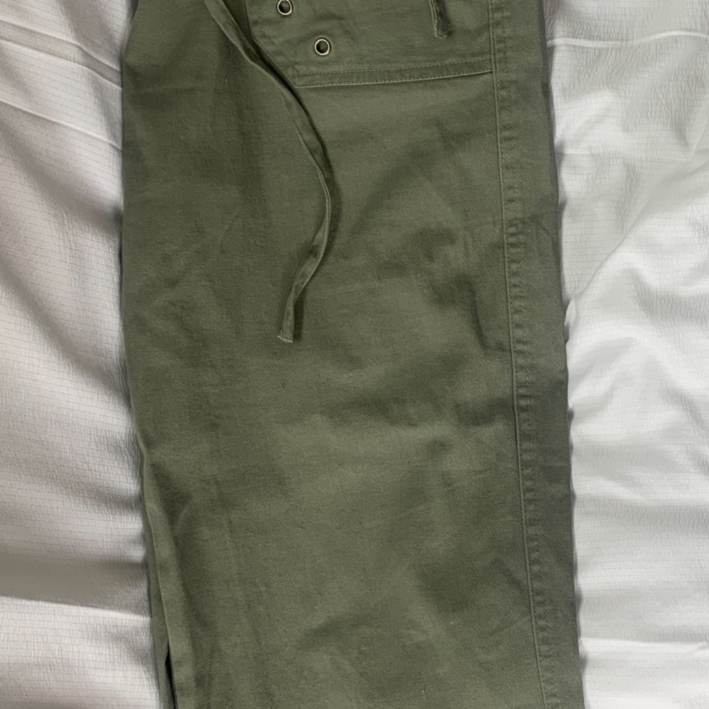 Vintage Fashion Bug army green cargo pants - Picture 4 of 14